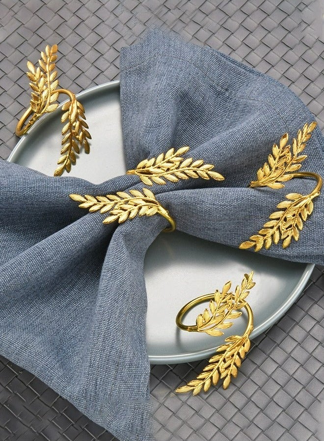 ASIV Golden Wheat Napkin Ring, Wedding Napkin Ring, Napkin Ring - Image 3