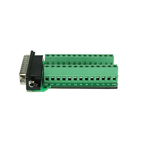 Twinkle Bay Twinklebay Connector Db25 D-sub Male Plug 25-pin Port Terminal Breakout PCB Board - Image 5