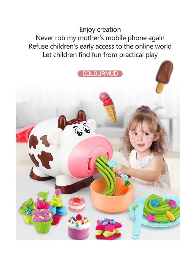 Kidle Toy Kit Dough For Kids Play Airplane Noodle Machine Kitchen Creations Set For Girls & Boys Birthday Weekend Party Gift Accessories Random Color 20*9*12cm - Image 2