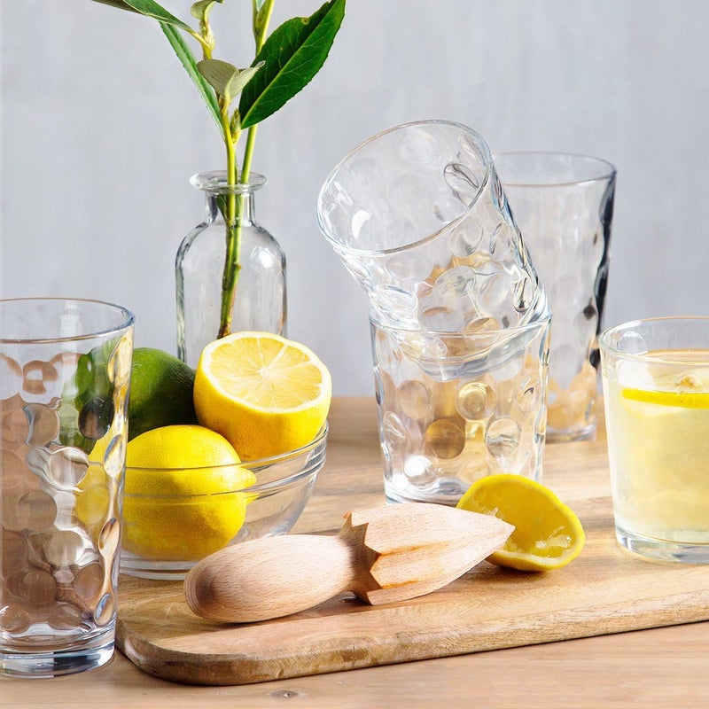 Home Essentials 12-pc Galaxy Glassware - Drinking Glasses, Mixed Drinkware Set. Highball 17 oz. Rock 13 oz. Juice 7 oz. Glass Tumblers - Image 2