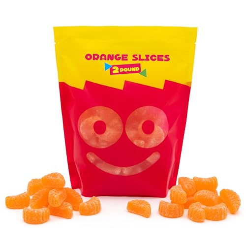 LAETAFOOD Orange Slices  2 Pound Bag  Approx 70 Count  Jelly Candy  OldTime Treats Old Fashioned Candy - Image 5