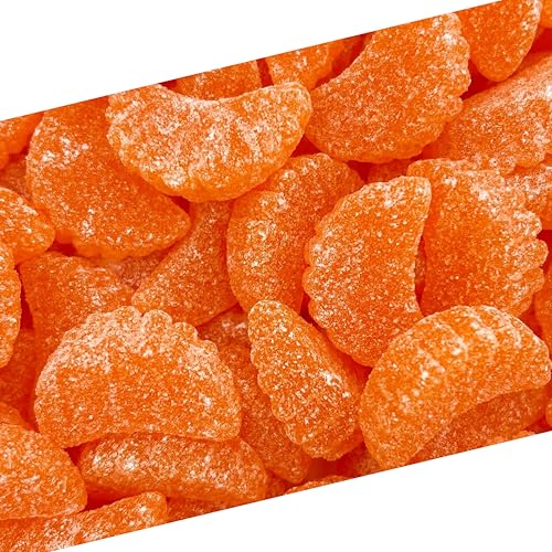 LAETAFOOD Orange Slices  2 Pound Bag  Approx 70 Count  Jelly Candy  OldTime Treats Old Fashioned Candy - Image 1