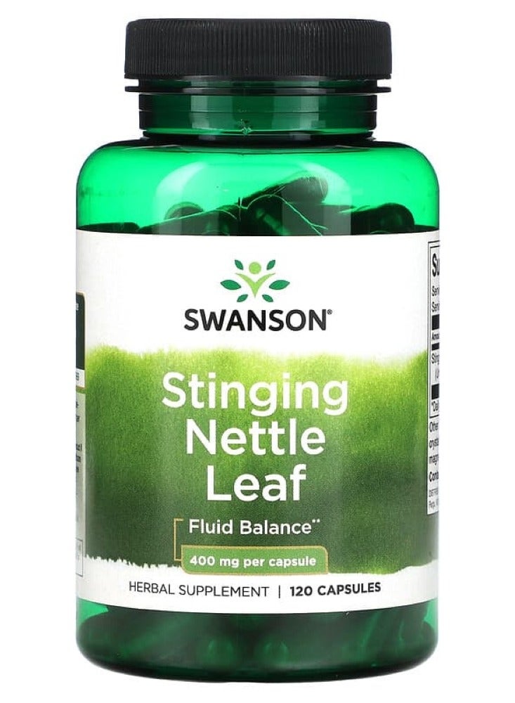 Swanson, Stinging Nettle Leaf, 400 mg , 120 Capsules