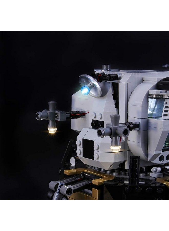 BRIKSMAX مجموعة إضاءة LED لمبدع نازا أبولو 11 لاندير القمري متوافقة مع نموذج كتل البناء ليغو 10266 لا تتضمن مجموعة ليغو - Image 4