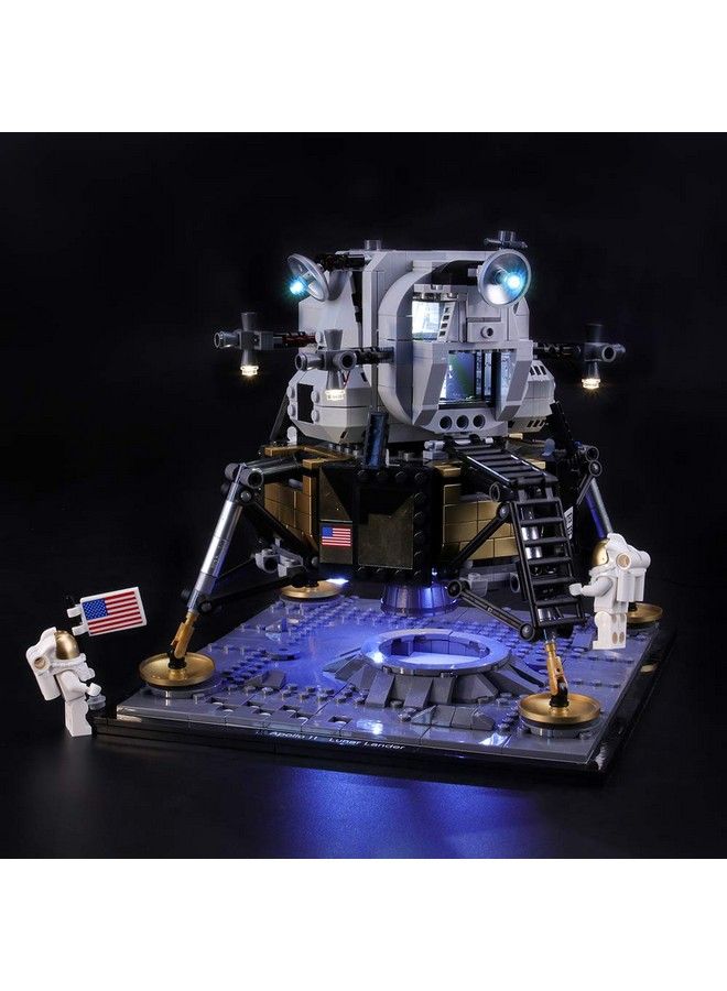 BRIKSMAX مجموعة إضاءة LED لمبدع نازا أبولو 11 لاندير القمري متوافقة مع نموذج كتل البناء ليغو 10266 لا تتضمن مجموعة ليغو - Image 2