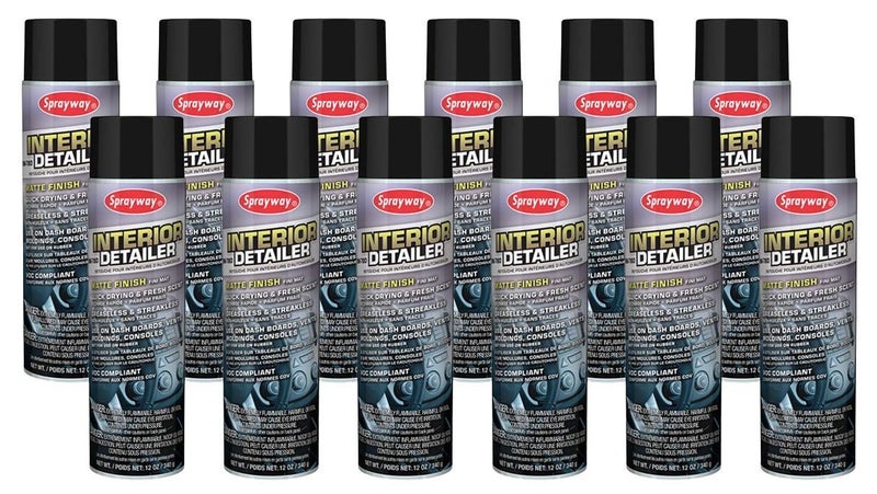 Sprayway SW780-12PK Interior Detailer, 12 oz, Pack of 12 - Image 3