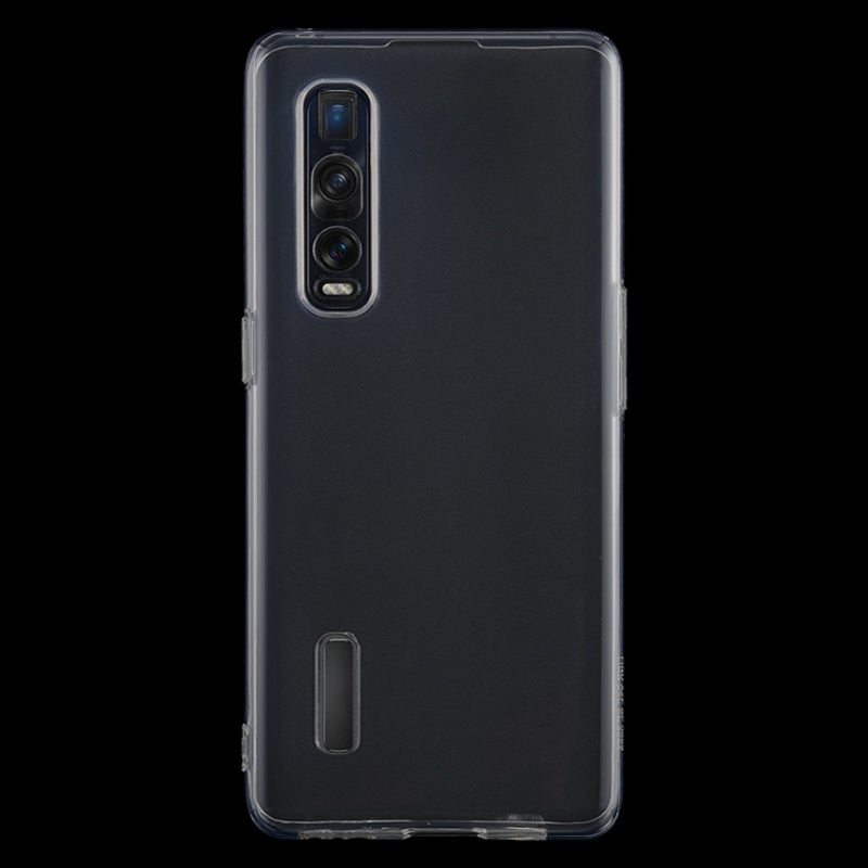 HuHa Case Cover For OPPO Find X2 Pro TPU Ultra-Thin Transparent Mobile Phone Case - Image 2