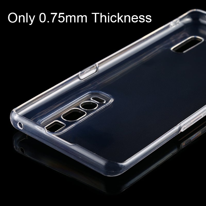 HuHa Case Cover For OPPO Find X2 Pro TPU Ultra-Thin Transparent Mobile Phone Case - Image 5