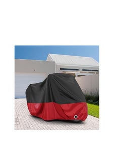 Generic Motorcycle Cover Waterproof Outdoor - Four Seasons Protection, Sunscreen, Rainproof, Dustproof, with Reflective Stripes, Lightweight Motorcycle Cover XXXL  - Image 2