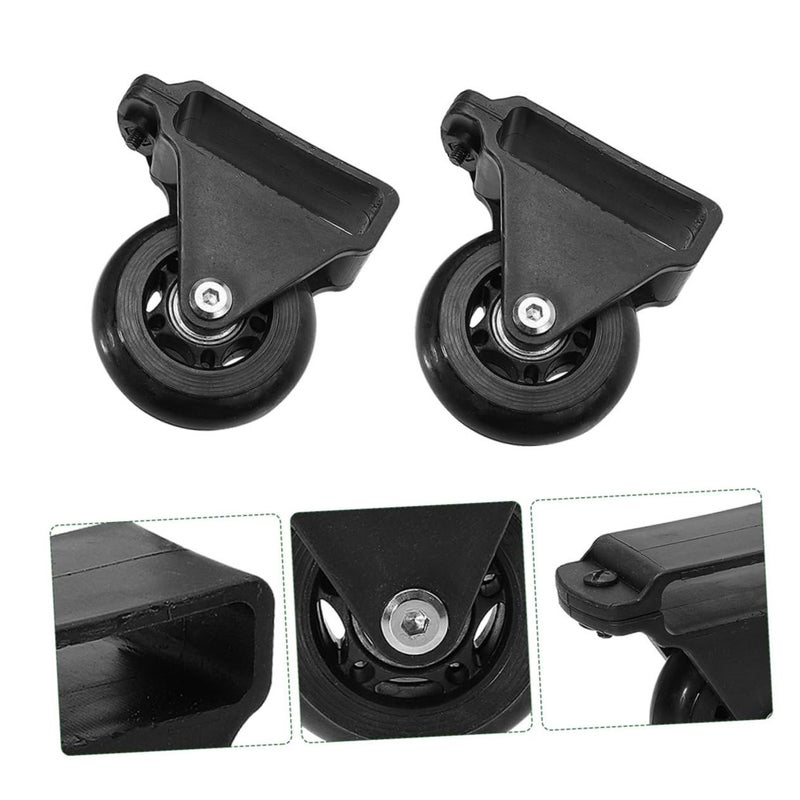 4 Pcs Aluminum Alloy Telescoping Ladder Wheels With Stabilizer Bar For Easy Mobility - Image 5