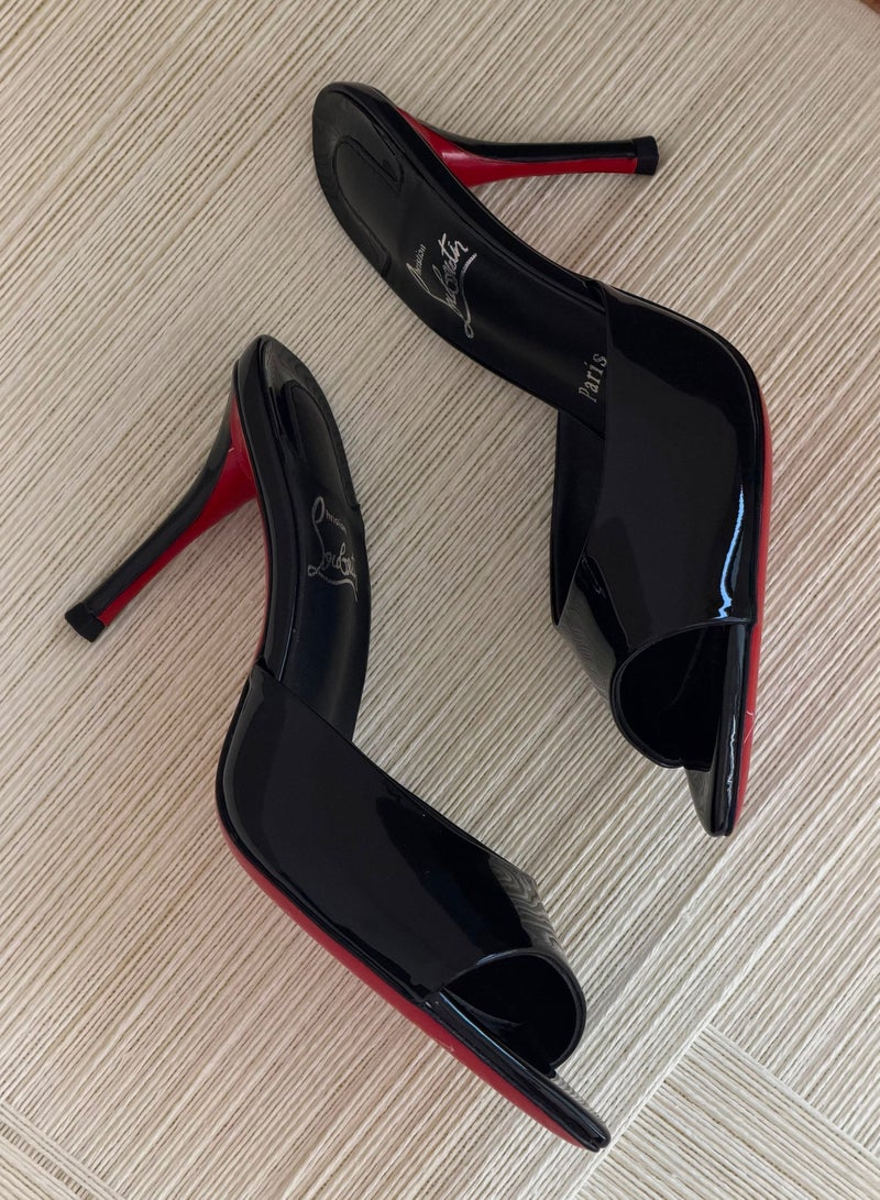 كريستيان باريس Christian Louboutin Miss Z Mules Womens - Image 2