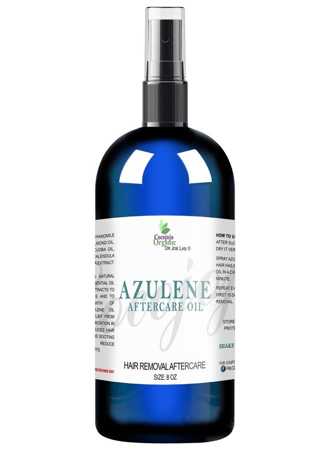 cocojojo Azulene Oil After Waxing Sugaring Soothing Hair Retardant 8 Oz Decreasing Hair Thickness After Hair Removal Natural Delaying Hair Regrowth - Image 2