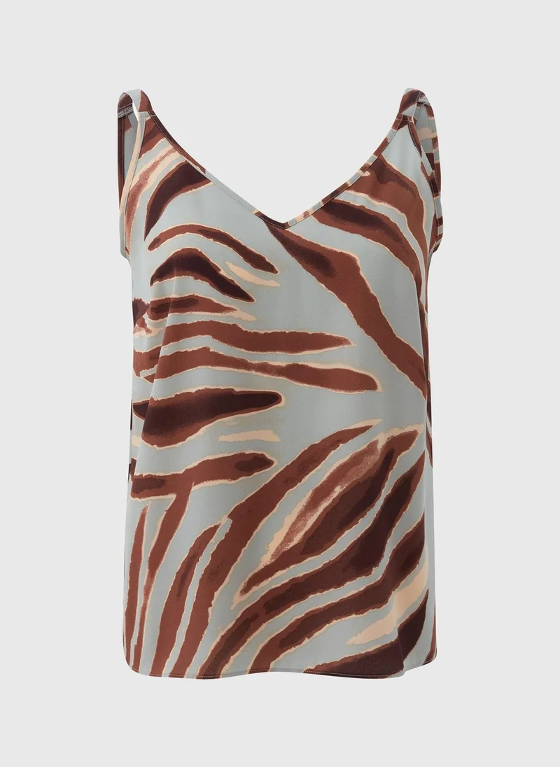 ماتلان Et Vous Sage Zebra Cami Top
