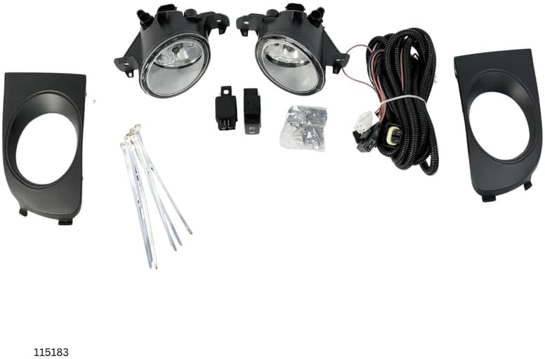 VISH Aftermarket Fog Lamp Set for Nissan Sunny 2004-2006 - Compatible Replacement Assembly - Image 1