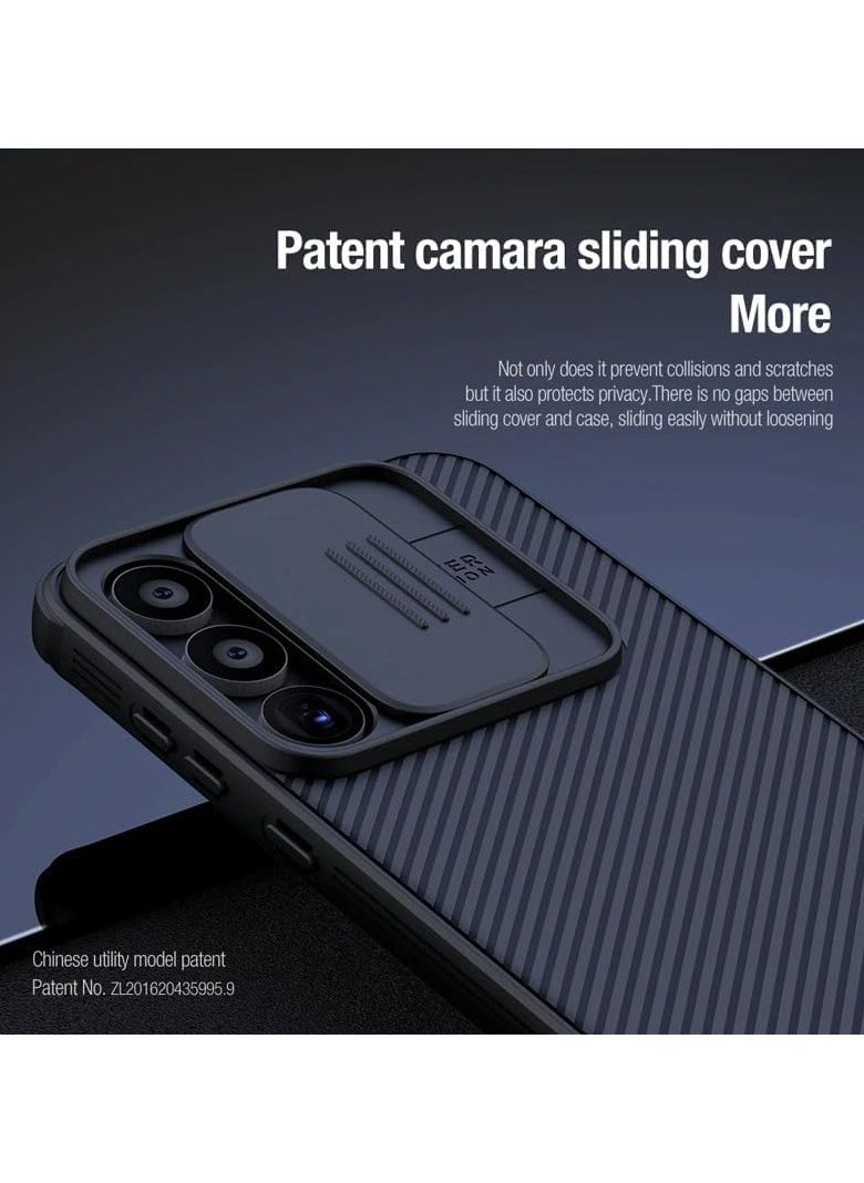 Case Compatible with Samsung Galaxy A  55 Case, Slide Cover Camera Lens Privacy Protection Hard PC Back Soft TPU Bumper Protective Cover for Samsung Galaxy A  55 (Black) - pzsku/Z2427BB355AD4F82544D3Z/45/_/1713166661/82d05e59-8144-43a8-9f9f-2732c94db426