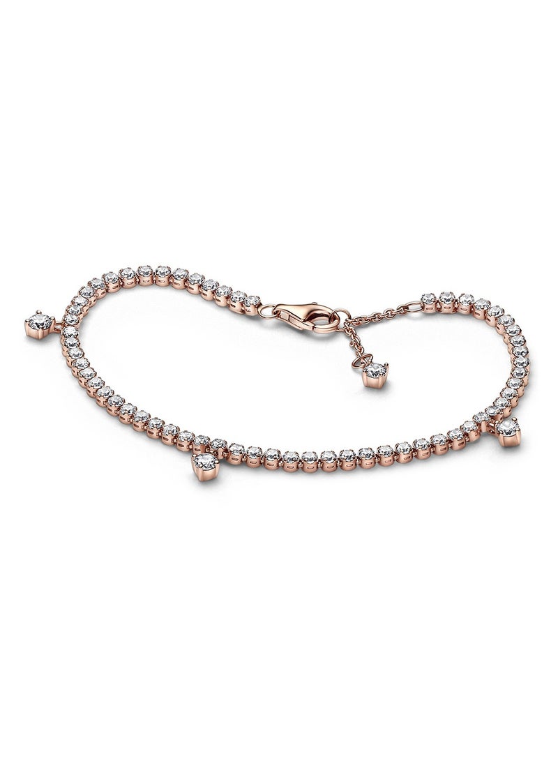 بان هوم  سوار من الذهب الوردي والماس - Image 1