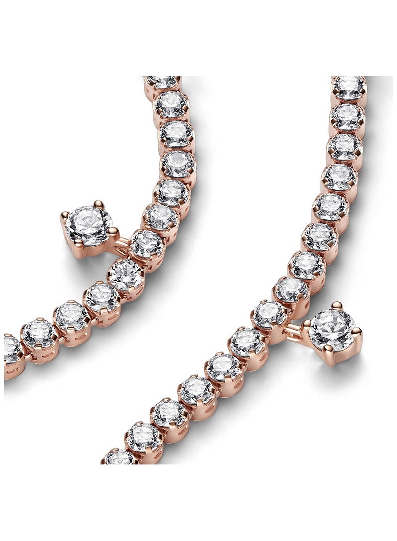 بان هوم  سوار من الذهب الوردي والماس - Image 2