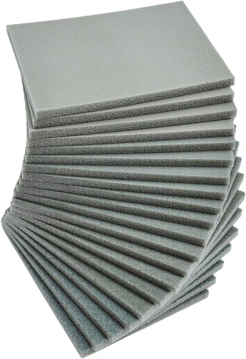 Tonmp 20 PCS 3 x 4 Inch 2000 Grit Sanding Sponge Ultra Fine Sanding Sponges Pads Soft Foam Hand Sander Block Wet Dry Sandpaper for Model Drywall Metal Wood Furniture Polishing 2000 Grit