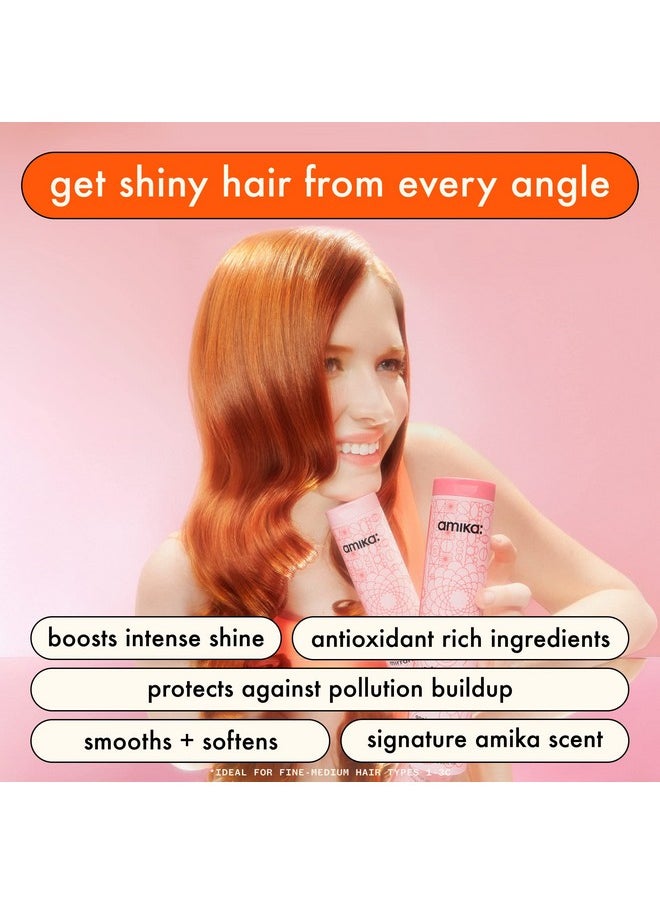 amika Mika Mirrorball High Shine + Protect Antioxidant Conditioner 275Ml  - Image 3