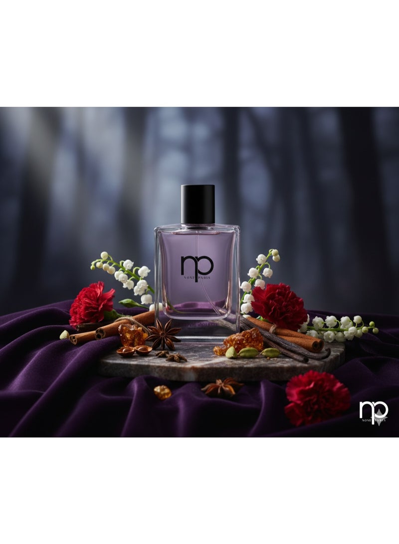 Nose Paris Venin De Violette (Violet Venom) Unisex - Eau de Parfum, 50ml - Bold Spicy & Exotic Floral Scent - Image 4