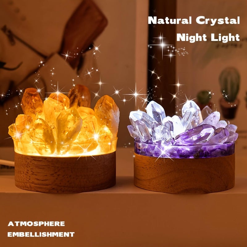 BWOGUE 3D LED Base for Acrylic Glass Wooden Rectangle Illuminated Display Stand Table Lamp Round Lights Display Base Wooden Base Light Base for Acrylic Plate Crystals Glass Plate Ornament - Image 3