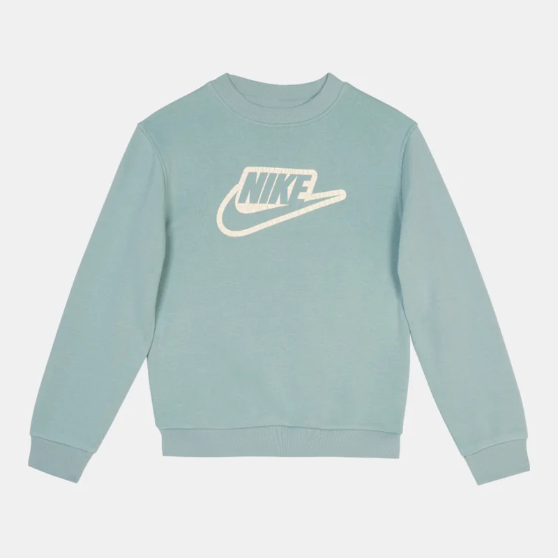 Nike Kids' Sportswear Club+ Crewneck Create Sweatshirt