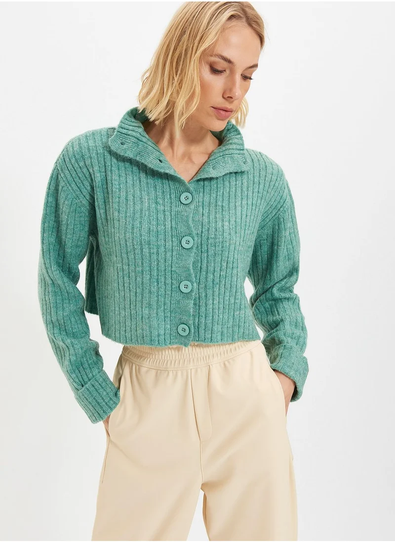 trendyol Button Down Knitted Cardigan