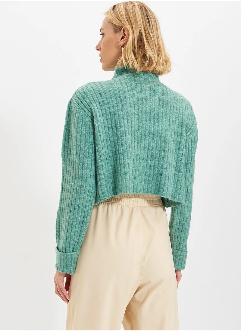 trendyol Button Down Knitted Cardigan