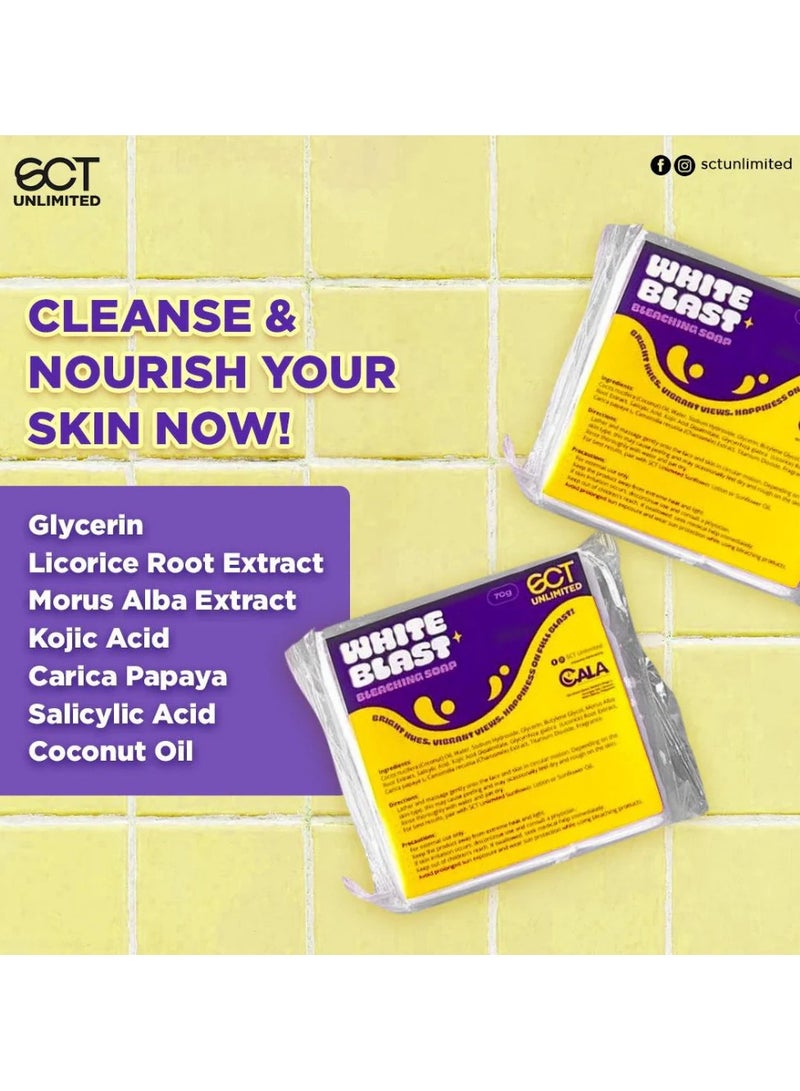 إس سي تي صابون  يونليميتد وايت بلاست  70 جرام - Image 4