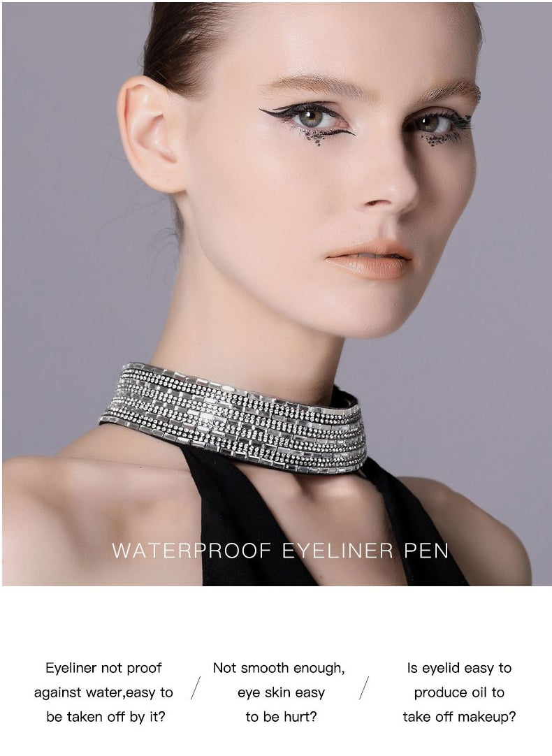 ARTMISS Color Locked Waterpoof Liquid Eyeliner 02#--BROWN  - Image 3