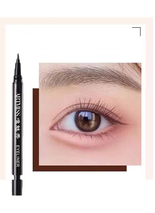 ARTMISS Color Locked Waterpoof Liquid Eyeliner 02#--BROWN  - Image 5