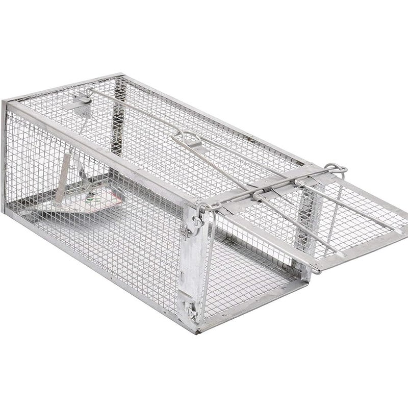 Kensizer Humane Rat Trap, Chipmunk Rodent Trap That Work for Indoor and Outdoor Small Animal - Mouse Voles Hamsters Live Cage Catch and Release - Image 1