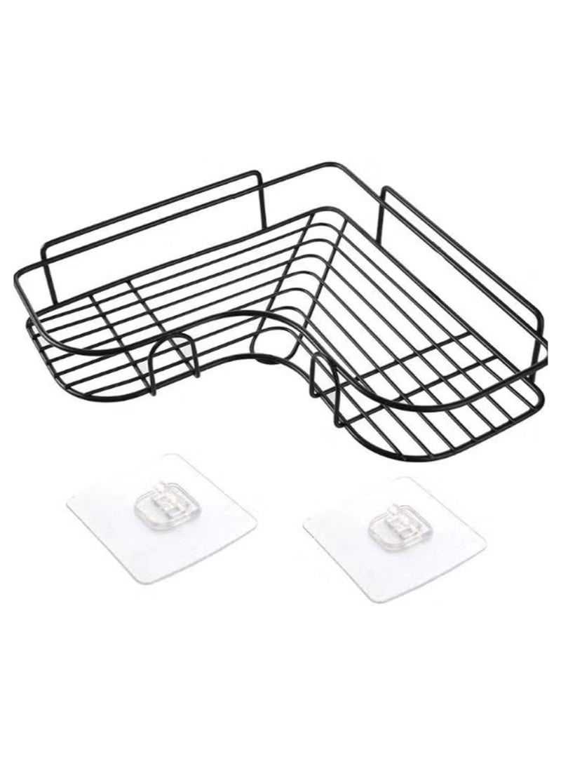 رف تخزين معدني للحمام أو زاوية المطبخ - Image 1