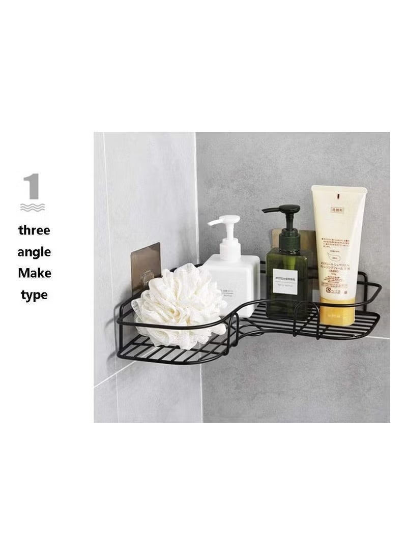 رف تخزين معدني للحمام أو زاوية المطبخ - Image 3