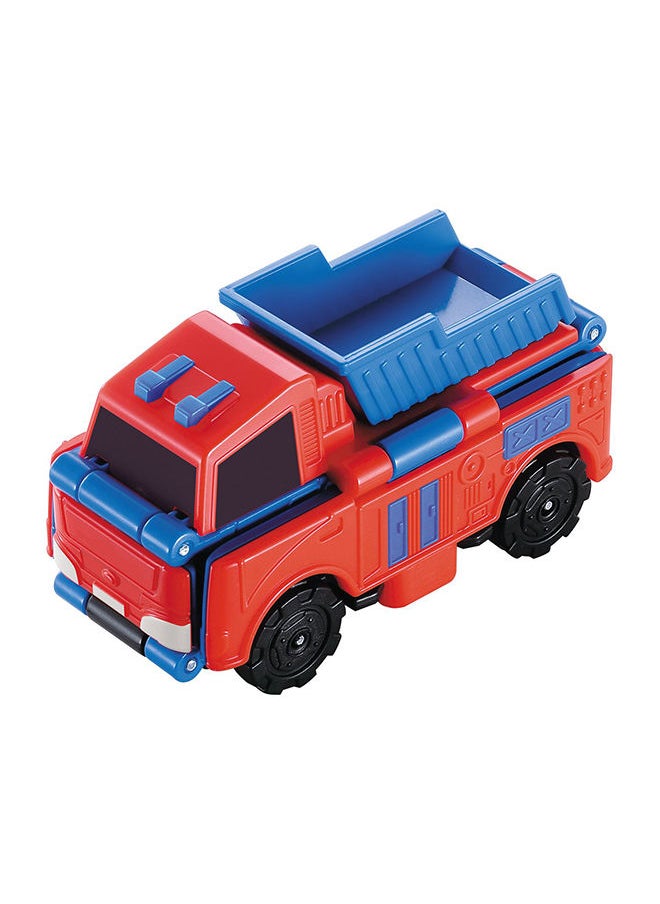 TRANSRACERS Transracers 3Pcs Blister Card Pack Of Construction Vehicle  - Image 3