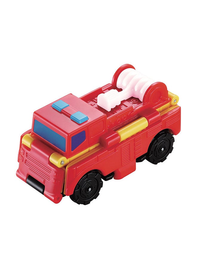 TRANSRACERS Transracers 3Pcs Blister Card Pack Of Construction Vehicle  - Image 4