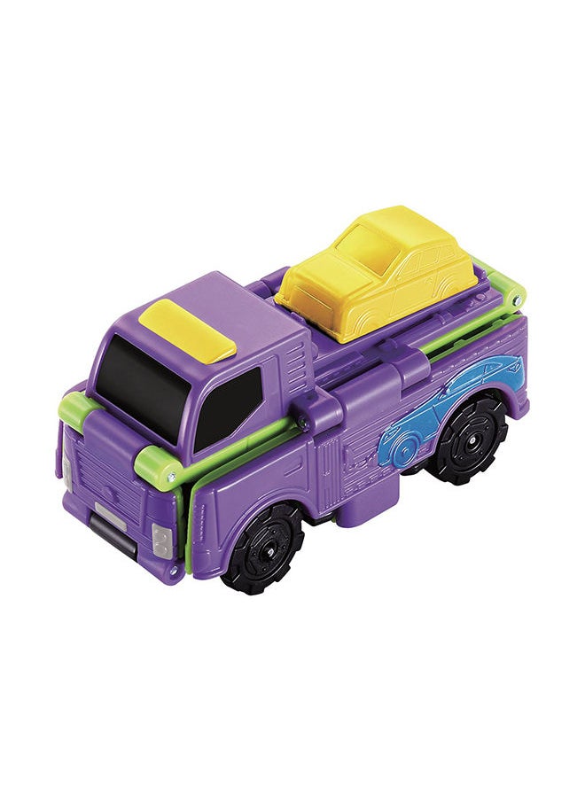 TRANSRACERS Transracers 3Pcs Blister Card Pack Of Construction Vehicle  - Image 5