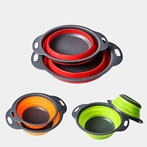 Naivete Silicone Colander Perfect for Draining(Multi Color,2 Pc) - Image 4
