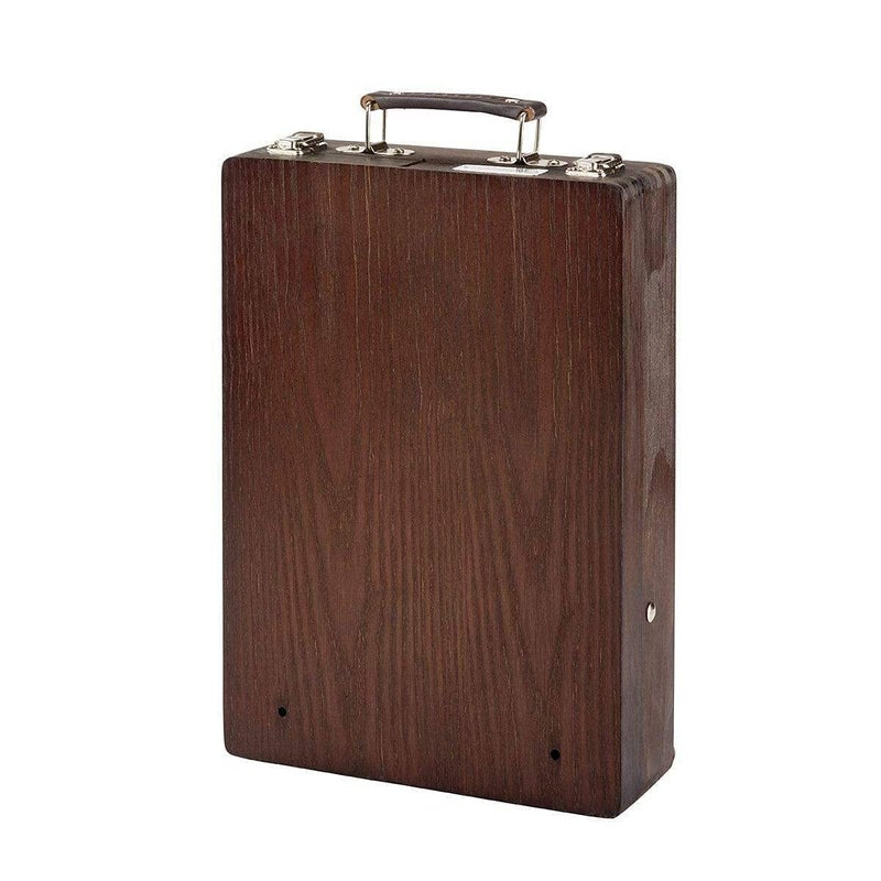 KINGART Adjustable Wood Table Sketchbox Easel, Premium Beechwood Espresso Stain - Portable Artist Desktop Storage Case, Hold All Supplies - Image 4