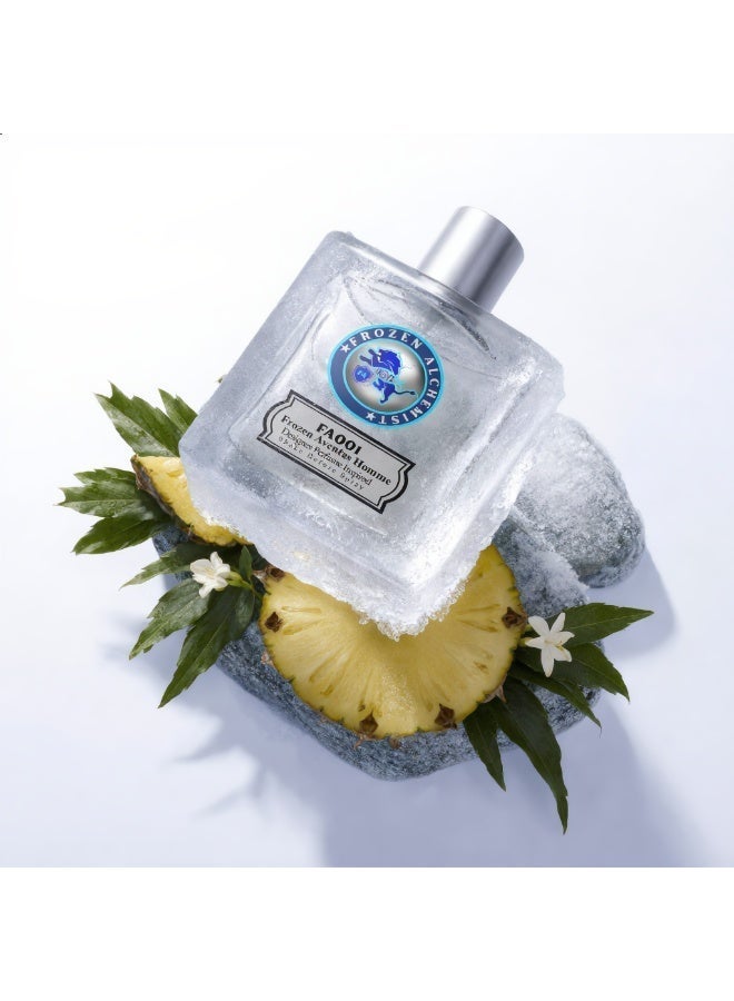 Frozen Alchemist Frozen Aventus (FA001) EDP 100ml for Men by Frozen Alchemist | Luxury Fruity Woody Fragrance | Pineapple, Blackcurrant, Smoky Woods & Musk | Long Lasting Eau De Parfum - Image 2