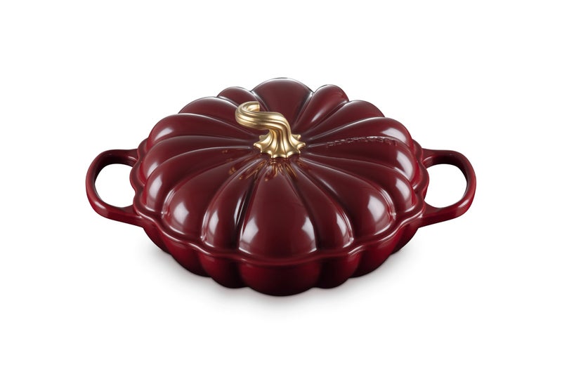 Le Creuset Le Creuset Enameled Cast Iron Figural Pumpkin Braiser 275 qt Rhone