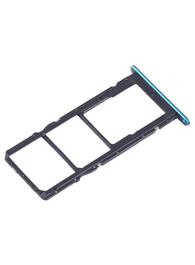 erorex For Honor X10 Lite SIM + SIM + Micro SD Card Tray (Green) - Image 3