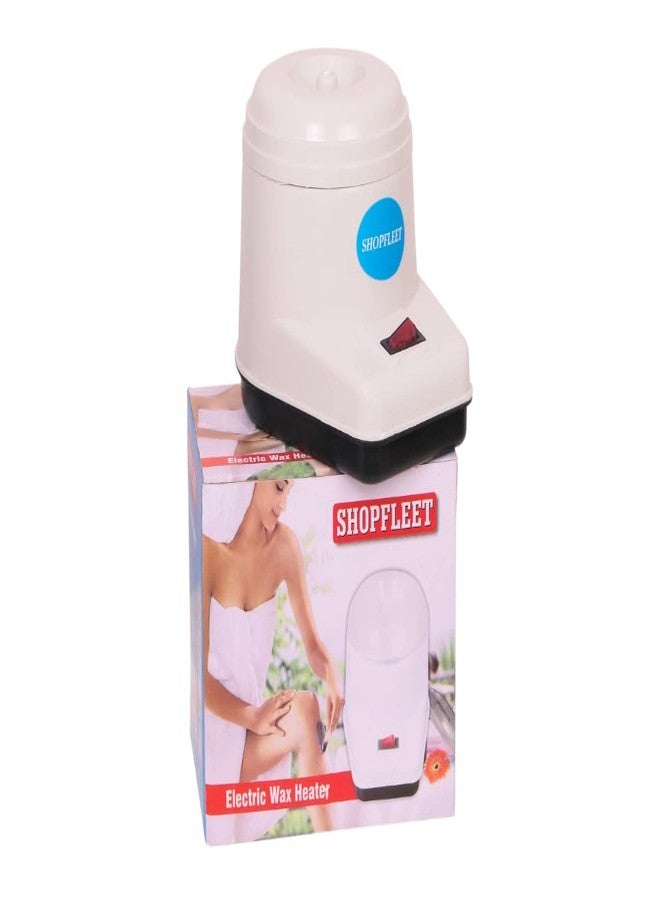 Shopfleet مجموعة شوب فليت: سخان شمع + 500 غرام من شمع الصبار + 50 شريحة شمع + ملعقة واحدة - Image 4