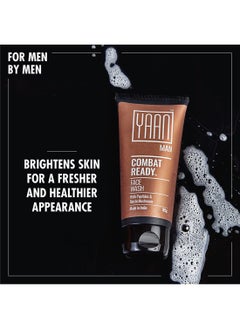 Yaan Man YAAN MAN Combact Facewash with Senna, Peptides and Reishi Mushroom for Women and Men, Gentle Cleanser for all Skin Type Brightens Skin for Fresher and Healthier Appearance Remove Dirt and Oil 2.9 Oz  - Image 4