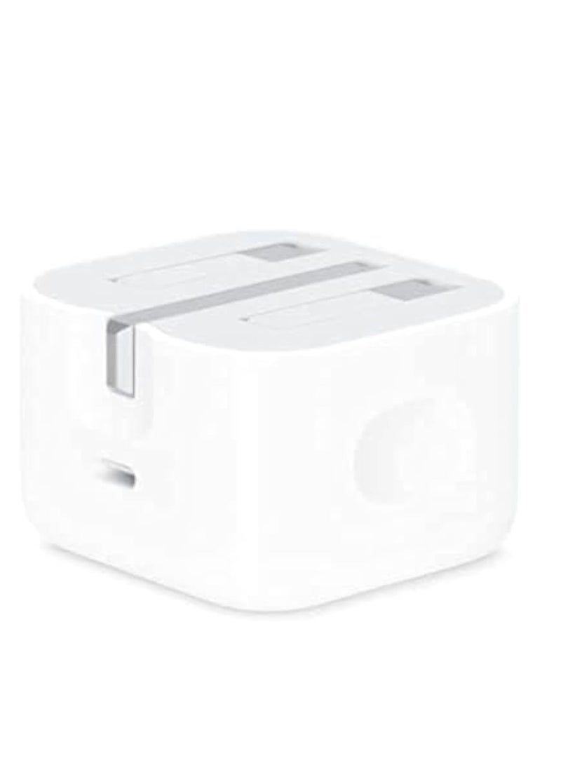 20W USB-C Charger Adapter  - White - Image 1