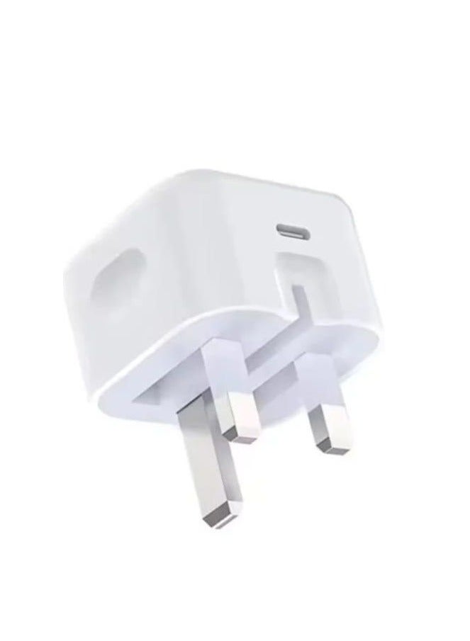 20W USB-C Charger Adapter  - White - Image 2
