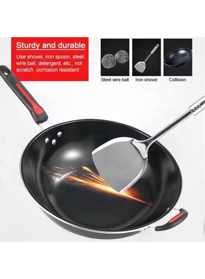 32cm Wok Pan | Versatile Non-Stick Frying Pan – Heavy-Duty Coated Plate for Everyday Cooking - Image 2