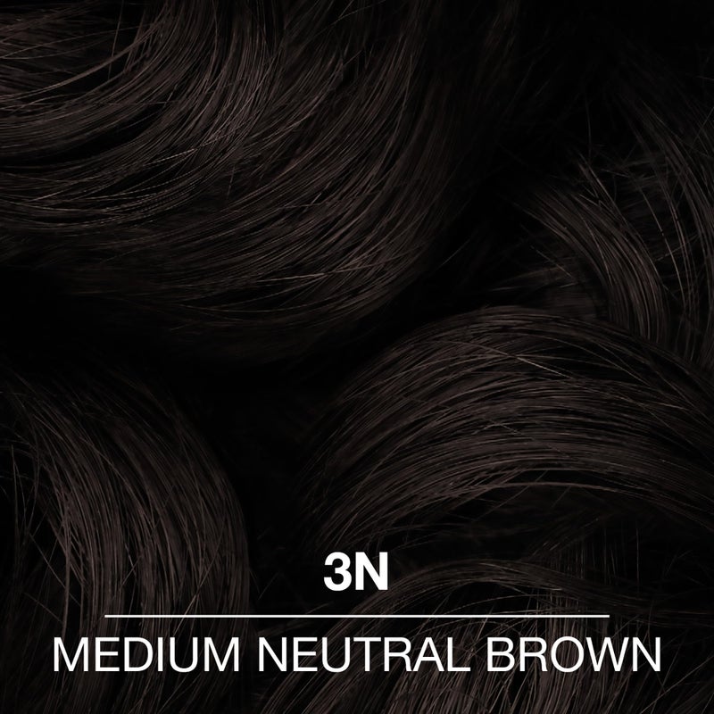 COLORCHARM Demi Permanent Hair Color 3N Medium Neutral Brown Gloss, Refresh and Tone 2 Fl Oz - Image 4