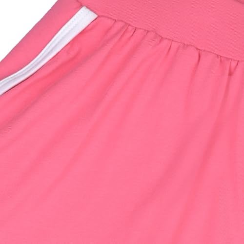 YouGotPlanB Skeggings for Girls | Pack of 1 | 2-in-1 Skirt with Attached Leggings | Cotton | Ages 4-16 Years | Comfort fit | Ideal for Sports & Play Bubblegum Pink - Image 4