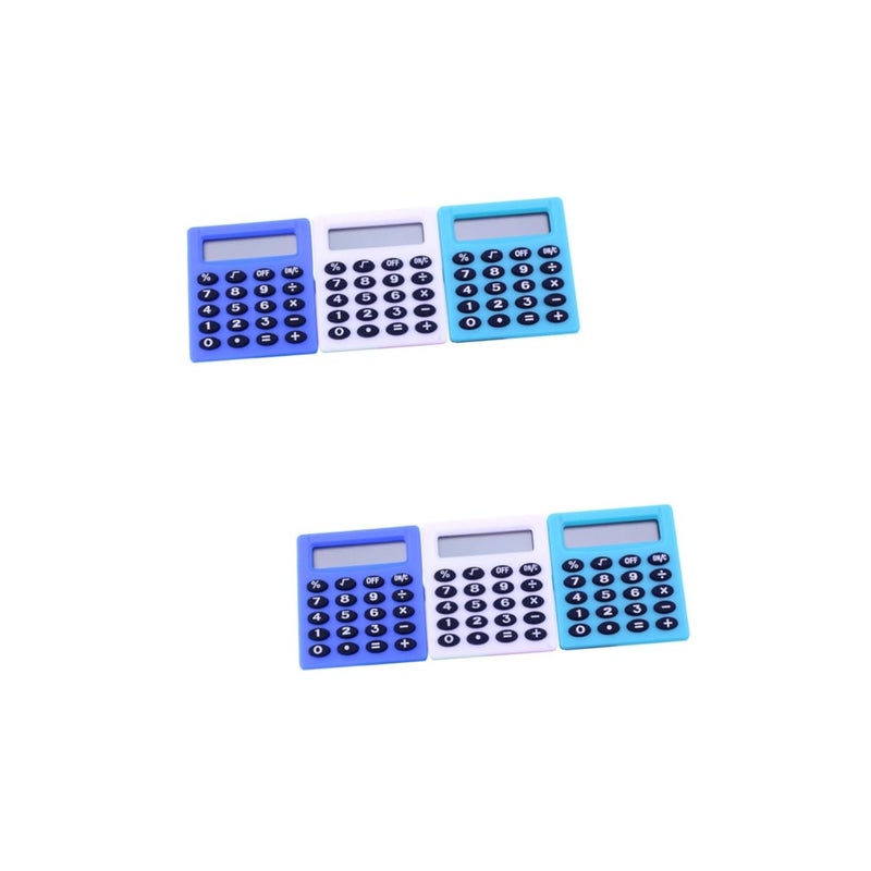 Cute Aesthetic Mini Calculator Set 2 Pack Portable Lightweight For School Students Adults - Image 2